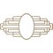 Ekena Millwork Elizabeth Wood Fretwork Pierced Ceiling Medallion, Birch, 24"W x 12"H x 6 5/8"IW x 11 3/8"IH x 1/4"T CMWP24X12X0250EBBI - alternate 3
